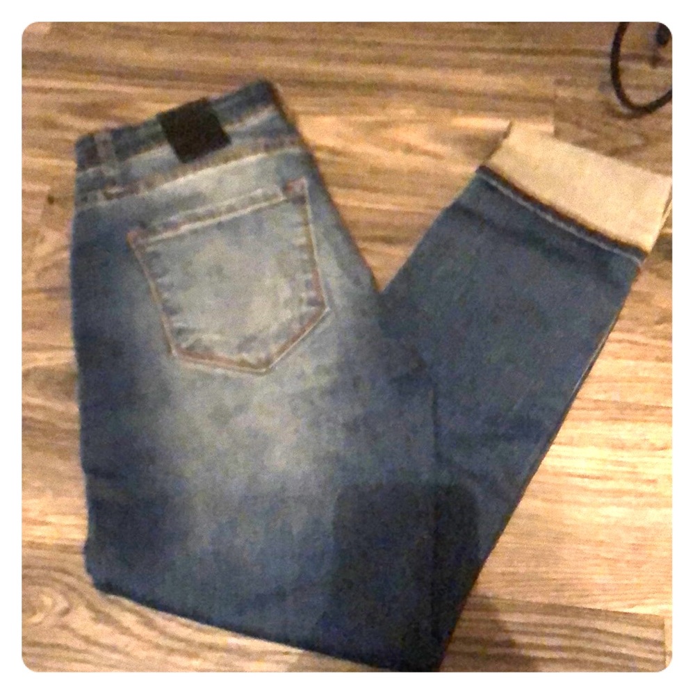 Cropped jeans